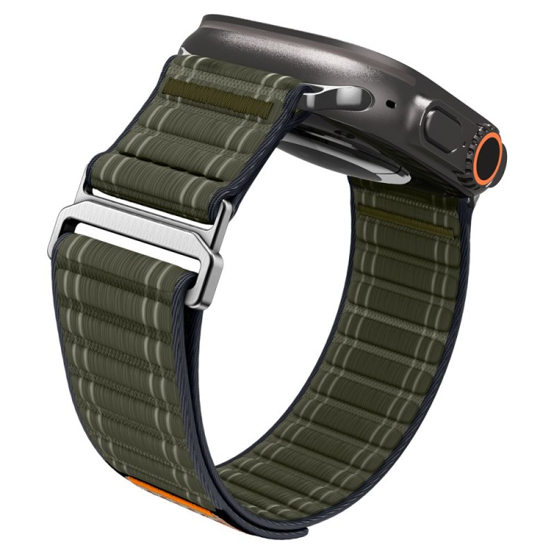 Spigen WBF0 каишка за Apple Watch 8/9/10/11/SE/Ultra (44/45/46/49 мм) зелена - 8800283312768-AMP10142