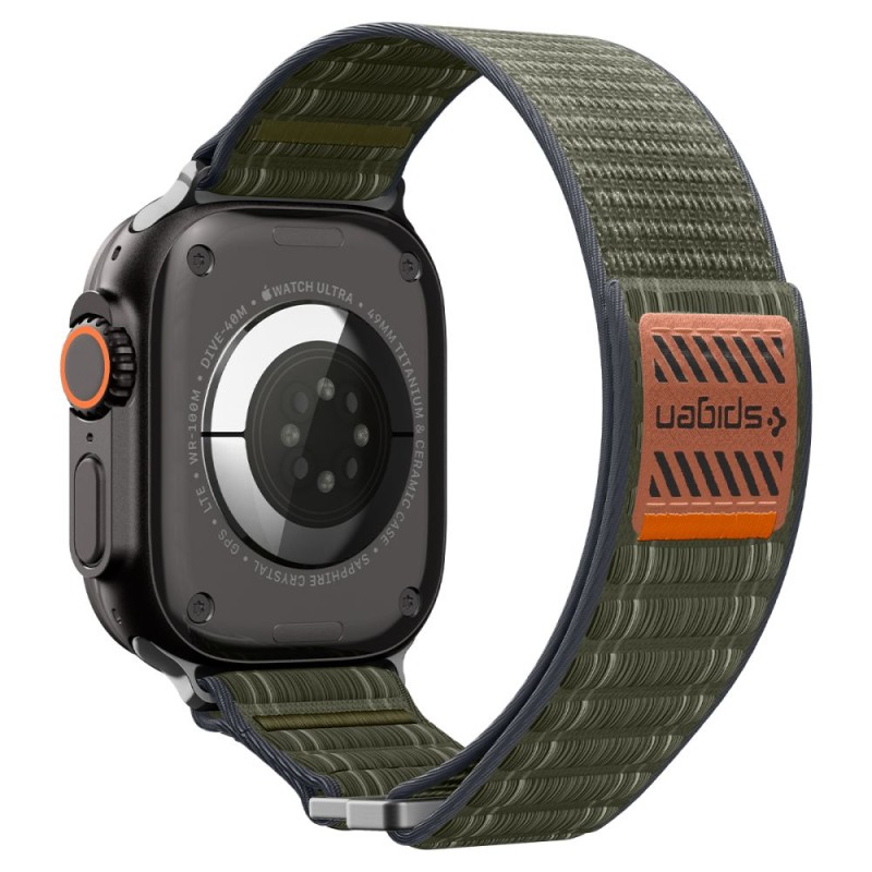 Spigen WBF0 каишка за Apple Watch 8/9/10/11/SE/Ultra (44/45/46/49 мм) зелена - 8800283312768-AMP10142