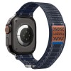 Spigen WBF0 каишка за Apple Watch 8 / 9 / 10 / 11 / SE / Ultra (44 / 45 / 46 / 49 мм) Navy - Spigen WBF0 каишка за Apple Watch 8 / 9 / 10 / 11 / SE / Ultra (44 / 45 / 46 / 49 мм) Navy - 8800283312775-AMP10143