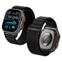 Spigen WBF1 каишка за Apple Watch 8/9/10/11/SE/Ultra (44/45/46/49 мм) черна