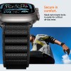 Spigen WBF1 каишка за Apple Watch 8/9/10/11/SE/Ultra (44/45/46/49 мм) черна - Spigen WBF1 каишка за Apple Watch 8/9/10/11/SE/Ultra (44/45/46/49 мм) черна - 8800283312782-AMP10144