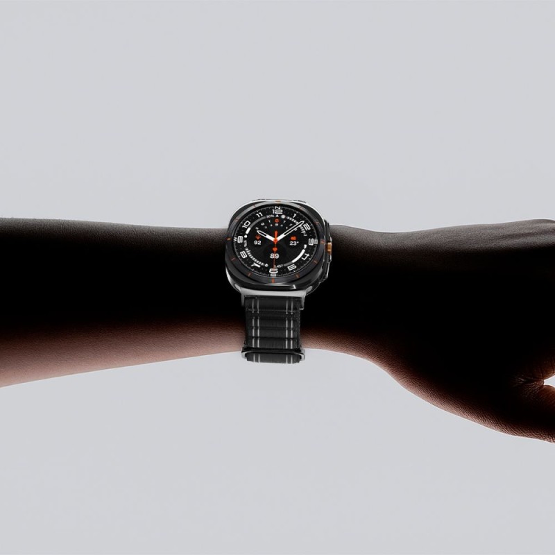 SPIGEN WBF0 лента за Samsung Galaxy Watch Ultra 2024/2025 (47 мм) Black - SPIGEN WBF0 лента за Samsung Galaxy Watch Ultra 2024/2025 (47 мм) Black - 8800283312805-AMP10146
