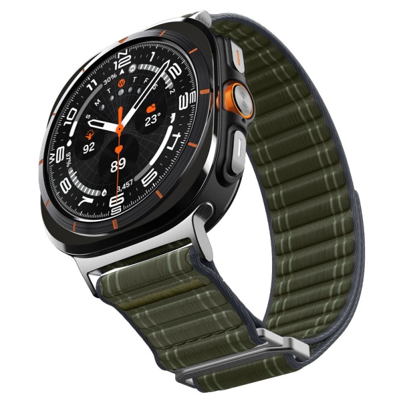SPIGEN WBF0 каишка за Samsung Galaxy Watch Ultra 2024/2025 (47 мм) Green - SPIGEN WBF0 каишка за Samsung Galaxy Watch Ultra 2024/2025 (47 мм) Green - 8800283312812-AMP10147