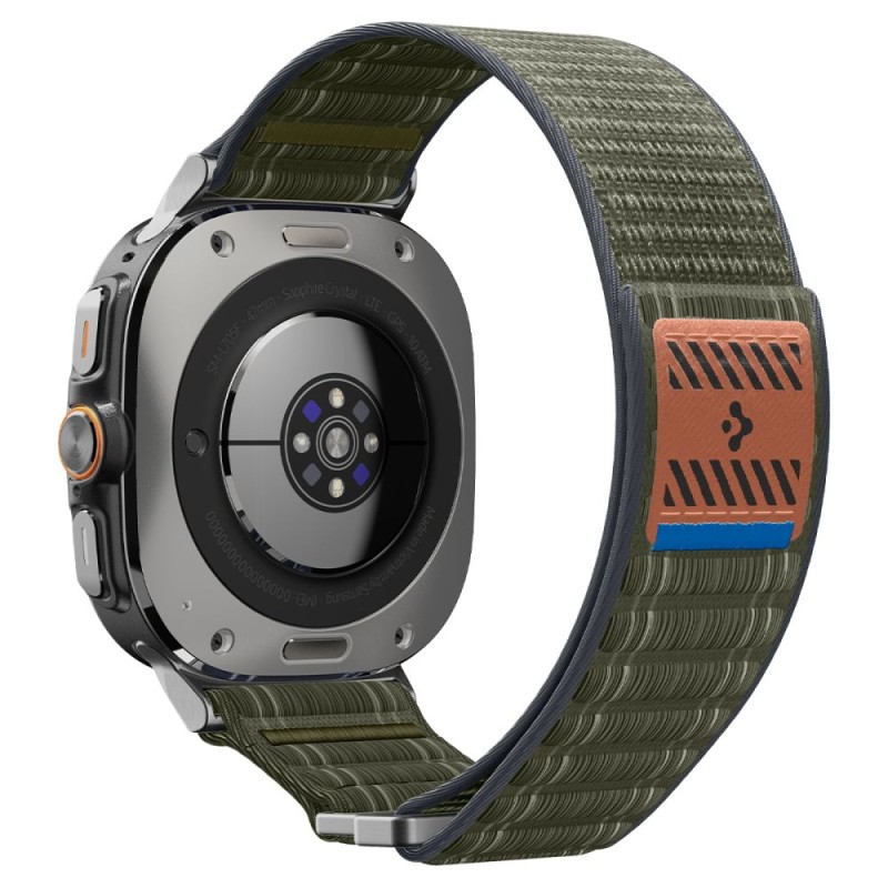 SPIGEN WBF0 каишка за Samsung Galaxy Watch Ultra 2024/2025 (47 мм) Green - SPIGEN WBF0 каишка за Samsung Galaxy Watch Ultra 2024/2025 (47 мм) Green - 8800283312812-AMP10147