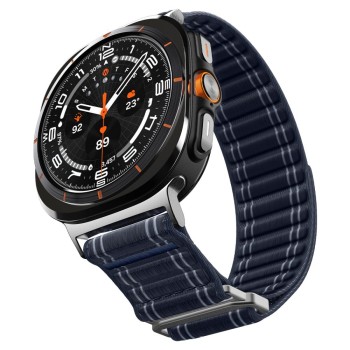 Spigen WBF0 каишка за Samsung Galaxy Watch Ultra 2024/2025 (47 мм) Navy Spigen WBF0 каишка за Samsung Galaxy Watch Ultra 2024/2025 (47 мм) Navy