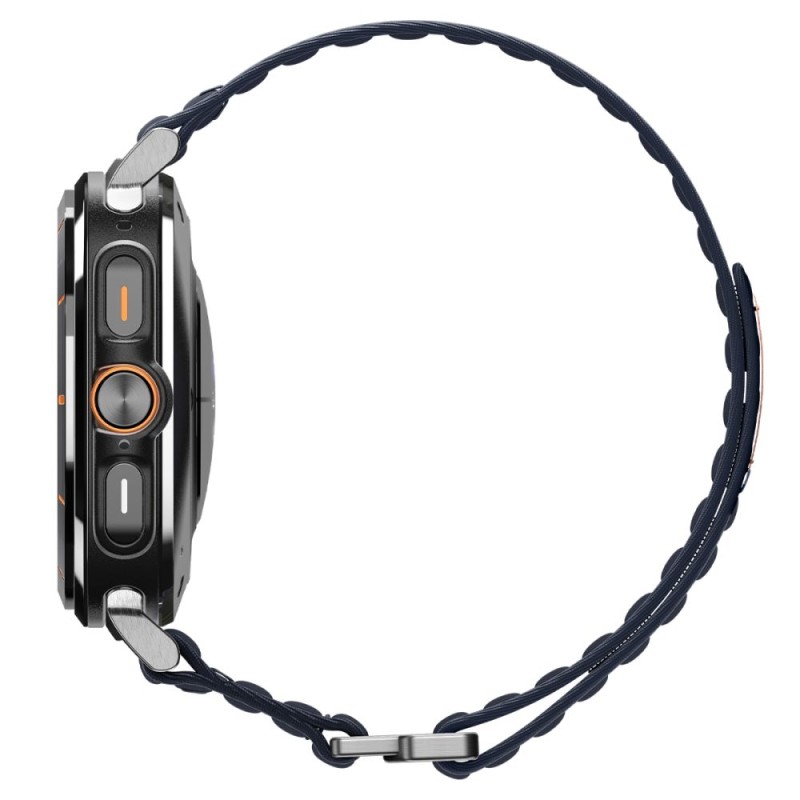 Spigen WBF0 каишка за Samsung Galaxy Watch Ultra 2024/2025 (47 мм) Navy - Spigen WBF0 каишка за Samsung Galaxy Watch Ultra 2024/2025 (47 мм) Navy - 8800283312829-AMP10148