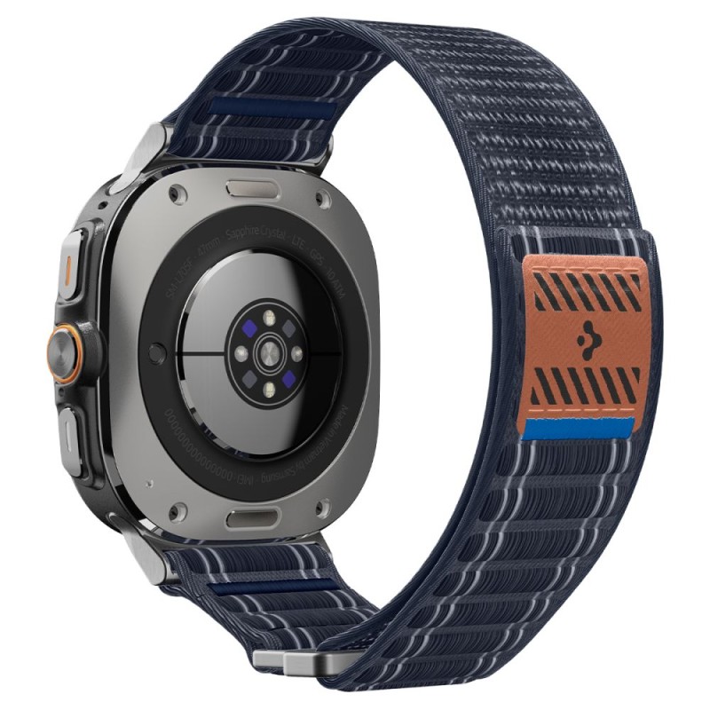 Spigen WBF0 каишка за Samsung Galaxy Watch Ultra 2024/2025 (47 мм) Navy - Spigen WBF0 каишка за Samsung Galaxy Watch Ultra 2024/2025 (47 мм) Navy - 8800283312829-AMP10148