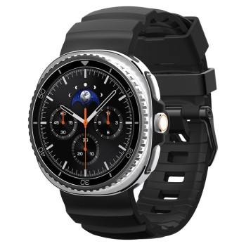 Spigen WBS2 силиконова каишка за Samsung Galaxy Watch 8 / Classic (40/44/46 мм) Black