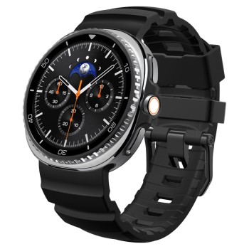 Spigen WBS2 силиконова каишка за Samsung Galaxy Watch 8 / Classic (40/44/46 мм) Black Spigen WBS2 силиконова каишка за Samsung Galaxy Watch 8 / Classic (40/44/46 мм) Black