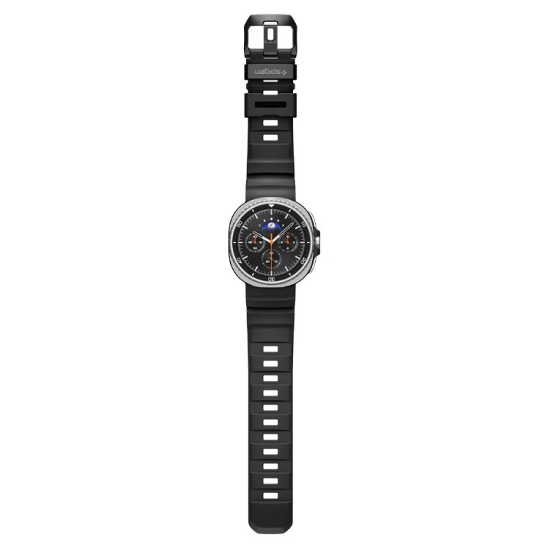 Spigen WBS2 силиконова каишка за Samsung Galaxy Watch 8 / Classic (40/44/46 мм) Black - Spigen WBS2 силиконова каишка за Samsung Galaxy Watch 8 / Classic (40/44/46 мм) Black - 8800283312836-AMP10151