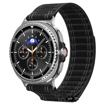 Spigen WBF0 каишка за Samsung Galaxy Watch 8 / Classic (40 / 44 / 46 мм) черна