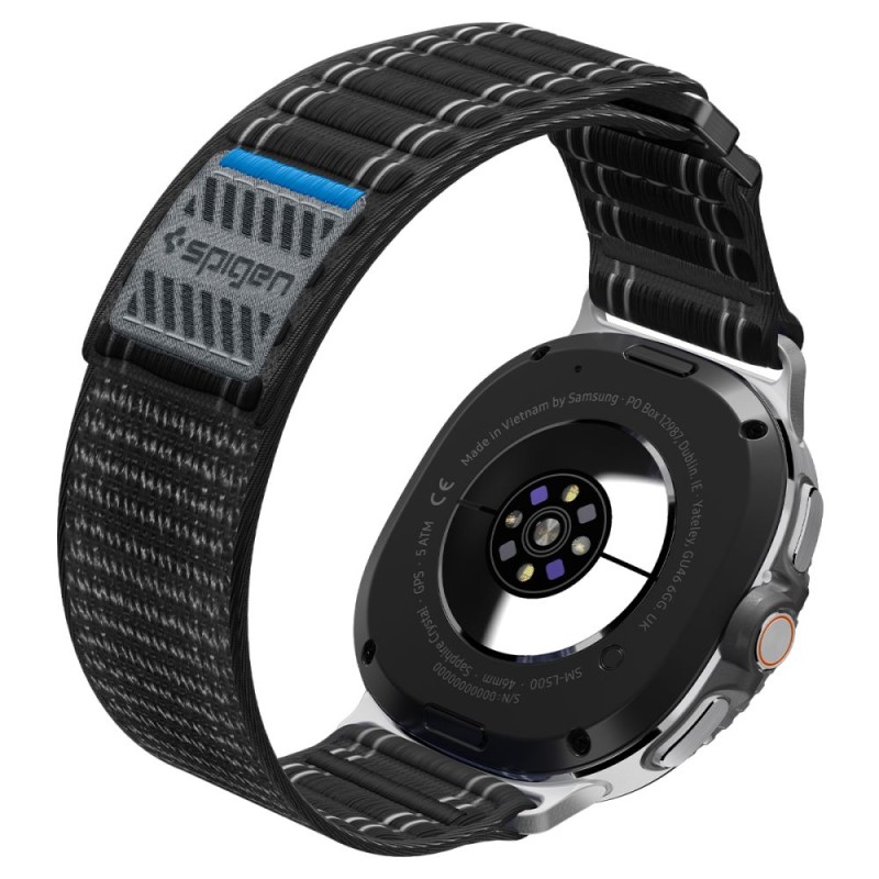 Spigen WBF0 каишка за Samsung Galaxy Watch 8 / Classic (40 / 44 / 46 мм) черна - 8800283312850-AMP10153