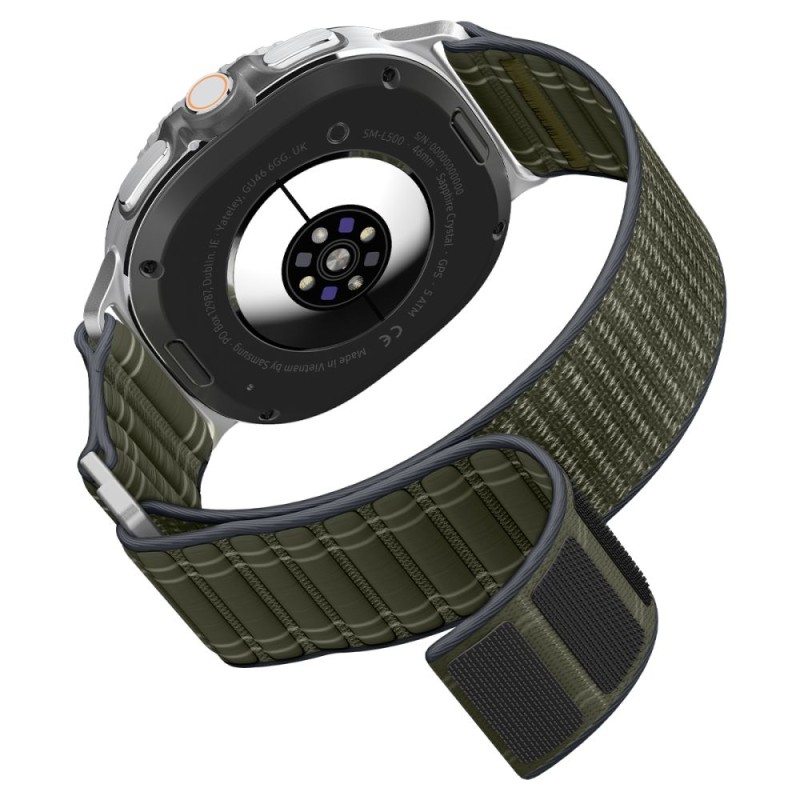 SPIGEN WBF0 каишка за Samsung Galaxy Watch 8 / Classic (40/44/46 мм) Green - SPIGEN WBF0 каишка за Samsung Galaxy Watch 8 / Classic (40/44/46 мм) Green - 8800283312867-AMP10154