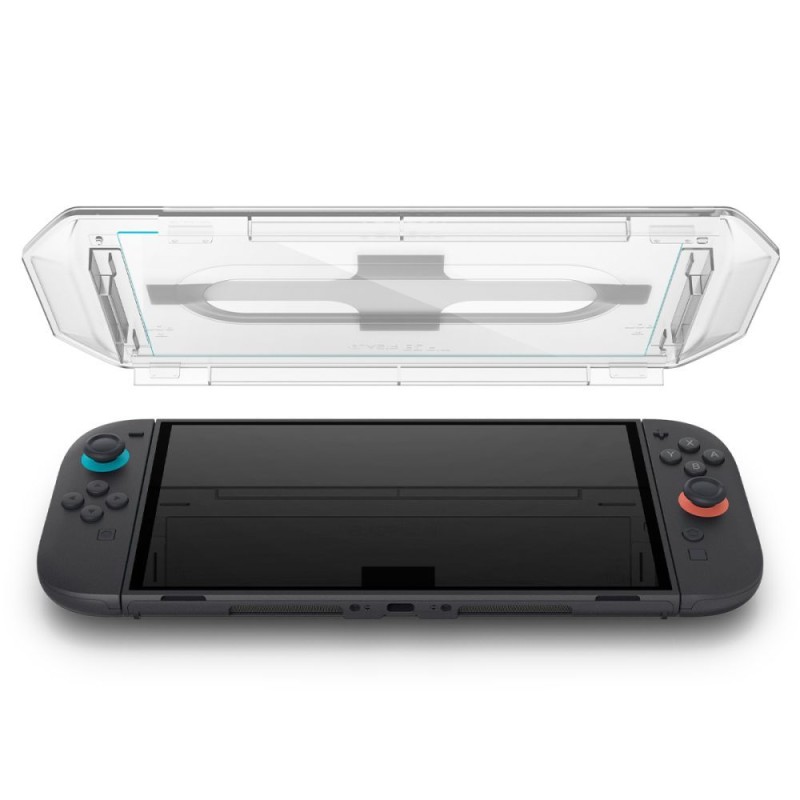 Spigen Glas.TR EZ Fit закалено стъкло 2 бр. за Nintendo Switch 2 (Clear) - 8800283312881-AGL10156
