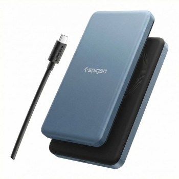 SPIGEN EA2205MQ Essential MagSafe Power Bank 5000mAh 22.5W Qi2, Teal Blue