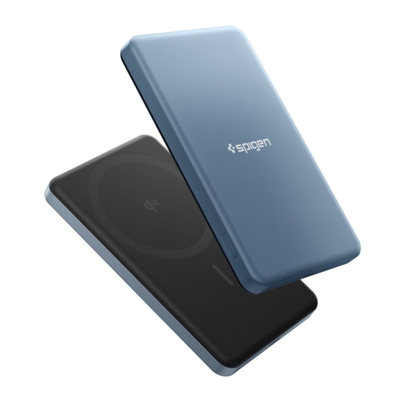 SPIGEN EA2205MQ Essential MagSafe Power Bank 5000mAh 22.5W Qi2, Teal Blue - 8800283313260-ABA10194