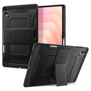 Spigen Tough Armor Pro защитен калъф за Galaxy Tab S11 Ultra / S12 Ultra 14.6 (X930 / X936B) черен