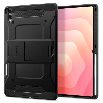 Spigen Tough Armor Pro защитен калъф за Galaxy Tab S11 Ultra / S12 Ultra 14.6 (X930 / X936B) черен