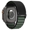 SPIGEN WBF1 каишка за Apple Watch 8/9/10/11/SE/Ultra (44/45/46/49 мм) черна/зелена - SPIGEN WBF1 каишка за Apple Watch 8/9/10/11/SE/Ultra (44/45/46/49 мм) черна/зелена - 8800283313574-AMP10223