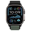 SPIGEN WBF1 каишка за Apple Watch 8/9/10/11/SE/Ultra (44/45/46/49 мм) черна/зелена - SPIGEN WBF1 каишка за Apple Watch 8/9/10/11/SE/Ultra (44/45/46/49 мм) черна/зелена - 8800283313574-AMP10223
