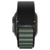SPIGEN WBF1 каишка за Apple Watch 8/9/10/11/SE/Ultra (44/45/46/49 мм) черна/зелена - SPIGEN WBF1 каишка за Apple Watch 8/9/10/11/SE/Ultra (44/45/46/49 мм) черна/зелена - 8800283313574-AMP10223