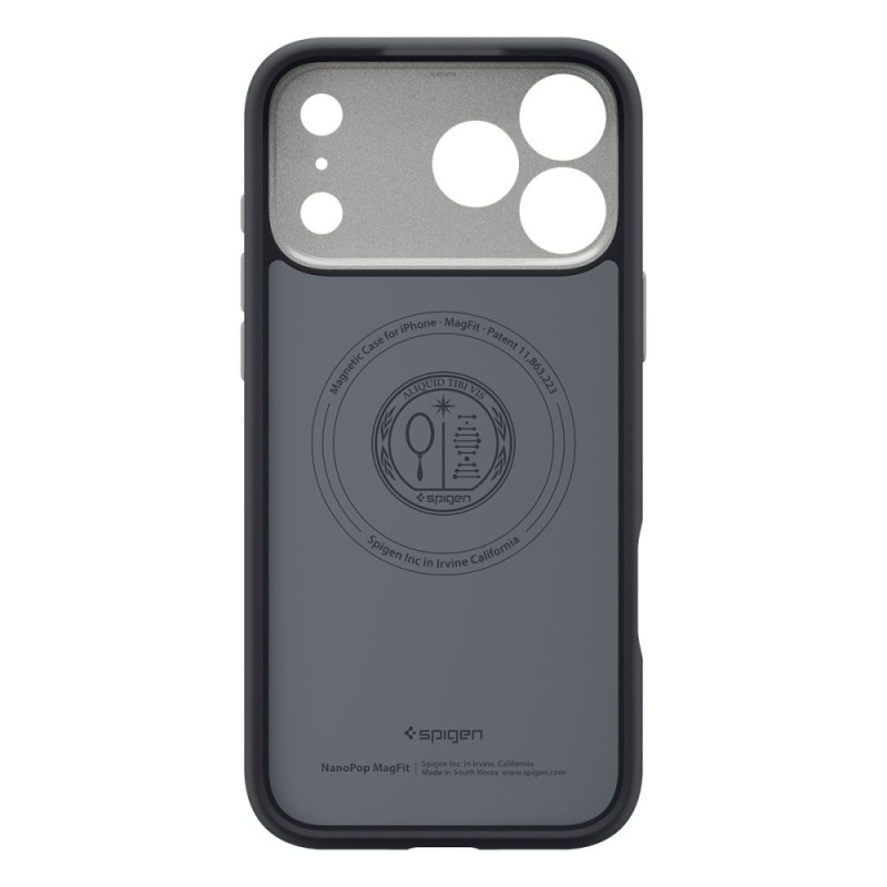 SPIGEN NANO POP MagSafe за iPhone 17 Pro Max Black Sesame (ACS10262) - 8800283313949-ACS10262