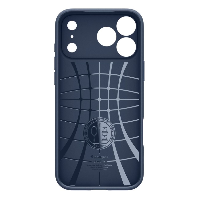 Spigen Liquid Air за iPhone 17 Pro Max Navy Blue - Spigen Liquid Air за iPhone 17 Pro Max Navy Blue - 8800283313987-ACS10266