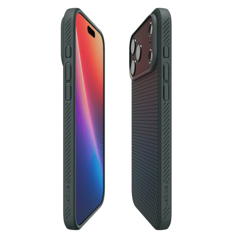 Spigen Liquid Air за iPhone 17 Pro Max Abyss Green - 8800283313994-ACS10267