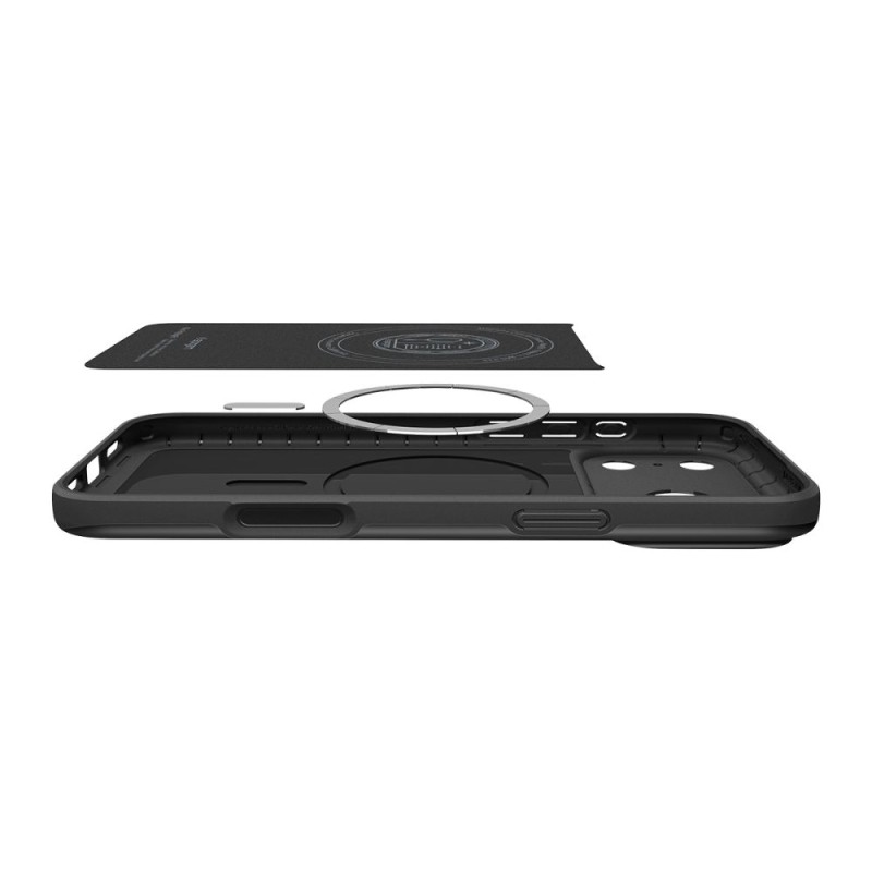 Spigen Thin Fit MagSafe за iPhone 17 Pro Max, черен - Spigen Thin Fit MagSafe за iPhone 17 Pro Max, черен - 8800283314069-ACS10274