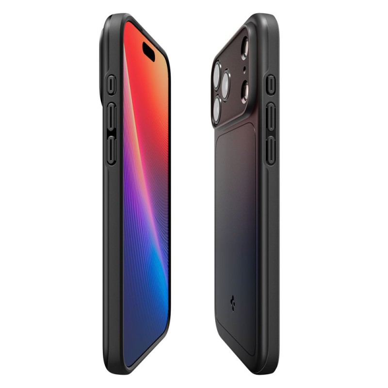 Spigen Thin Fit MagSafe за iPhone 17 Pro Max, черен - Spigen Thin Fit MagSafe за iPhone 17 Pro Max, черен - 8800283314069-ACS10274