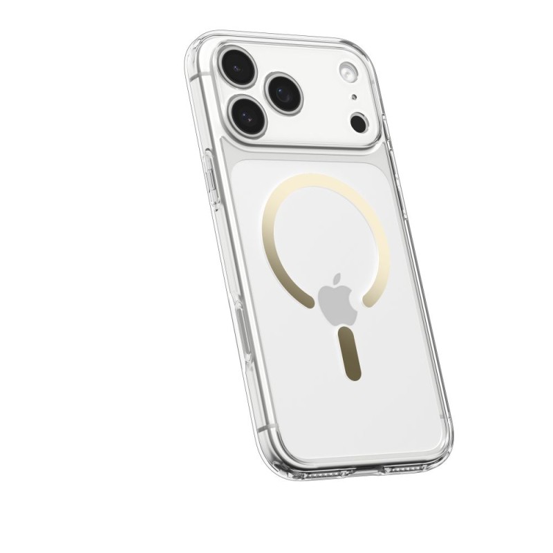 SPIGEN ULTRA HYBRID MagSafe iPhone 17 PRO MAX Clear/Gold (SKU: 8800283314168-ACS10284) - SPIGEN ULTRA HYBRID MagSafe iPhone 17 PRO MAX Clear/Gold (SKU: 8800283314168-ACS10284) - 8800283314168-ACS10284