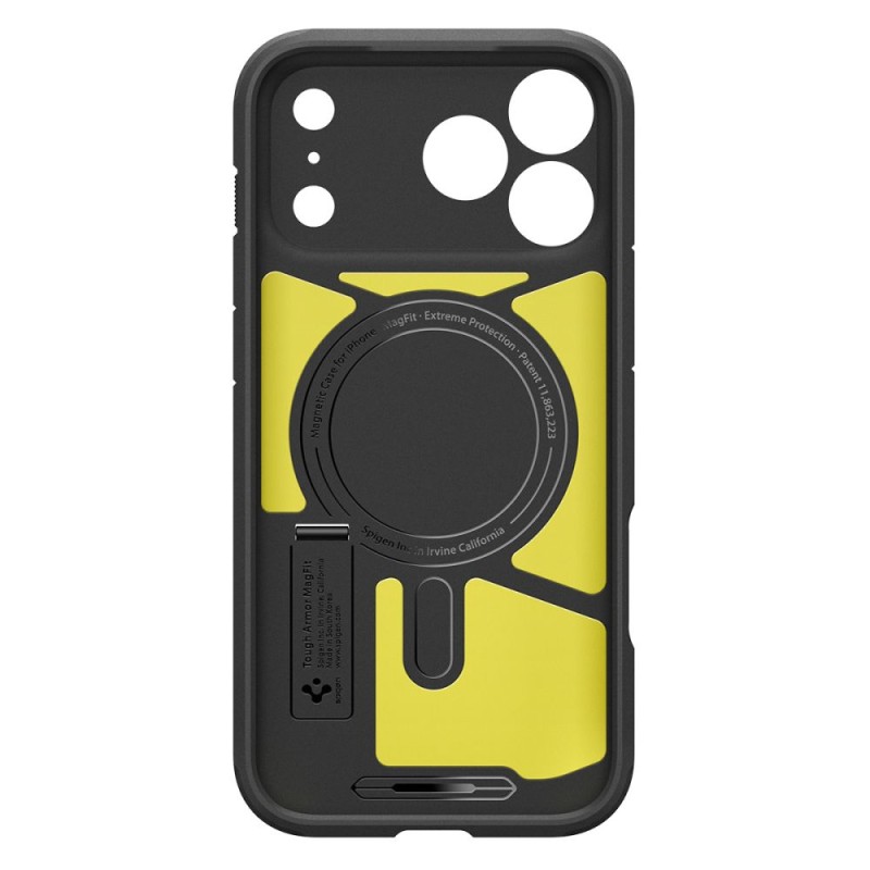 Spigen Tough Armor “T” MagSafe за iPhone 17 Pro Max, черен (SKU: 8800283314298-ACS10297) - Spigen Tough Armor “T” MagSafe за iPhone 17 Pro Max, черен (SKU: 8800283314298-ACS10297) - 8800283314298-ACS10297