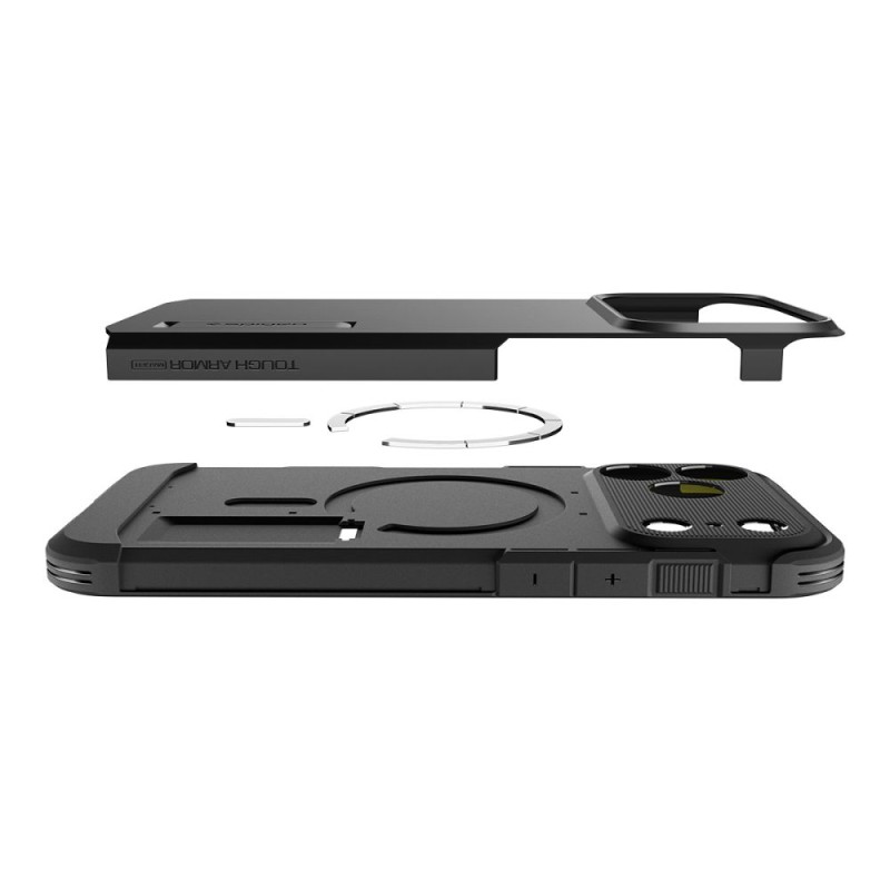 Spigen Tough Armor “T” MagSafe за iPhone 17 Pro Max, черен (SKU: 8800283314298-ACS10297) - Spigen Tough Armor “T” MagSafe за iPhone 17 Pro Max, черен (SKU: 8800283314298-ACS10297) - 8800283314298-ACS10297