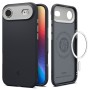 SPIGEN NANO POP MagSafe – iPhone Air (черно „Black Sesame“), защитен кейс