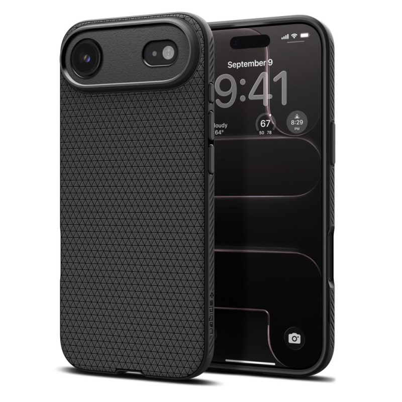 Spigen Liquid Air за iPhone Air (матово черно) - Spigen Liquid Air за iPhone Air (матово черно) - 8800283314342-ACS10302