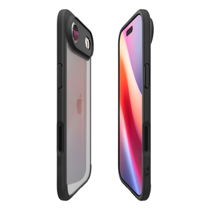 SPIGEN ULTRA HYBRID за iPhone Air (матово черно) - SPIGEN ULTRA HYBRID за iPhone Air (матово черно) - 8800283314427-ACS10310