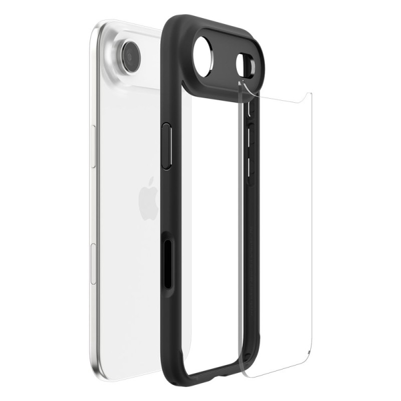 SPIGEN ULTRA HYBRID за iPhone Air (матово черно) - SPIGEN ULTRA HYBRID за iPhone Air (матово черно) - 8800283314427-ACS10310