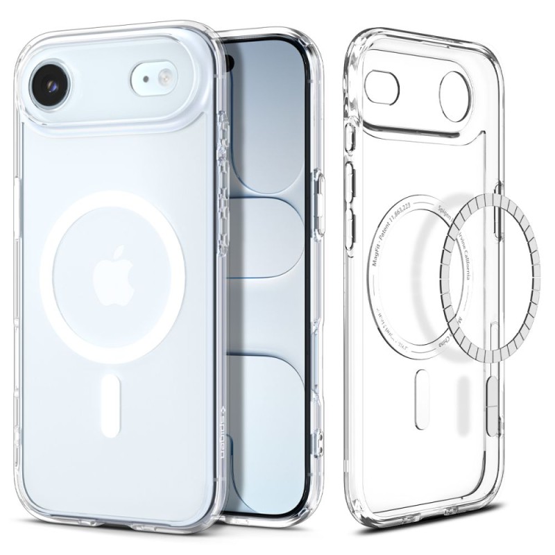 SPIGEN ULTRA HYBRID MagSafe iPhone Air прозрачно/бяло (ACS10313) - SPIGEN ULTRA HYBRID MagSafe iPhone Air прозрачно/бяло (ACS10313) - 8800283314458-ACS10313
