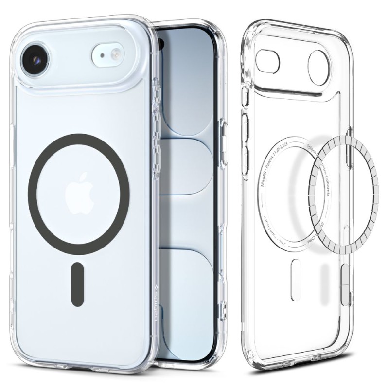 Spigen Ultra Hybrid MagSafe за iPhone Air (Clear/Graphite) - Spigen Ultra Hybrid MagSafe за iPhone Air (Clear/Graphite) - 8800283314465-ACS10314