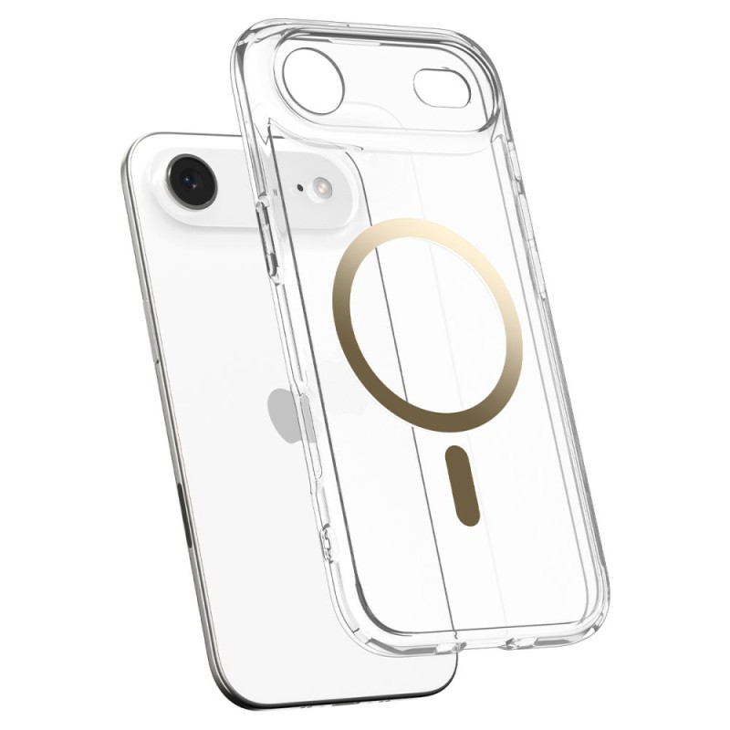 Spigen Ultra Hybrid MagSafe iPhone Air (clear/gold) - Spigen Ultra Hybrid MagSafe iPhone Air (clear/gold) - 8800283314472-ACS10315