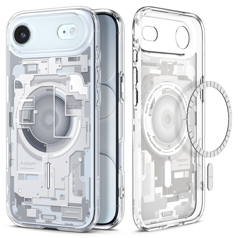 Spigen Ultra Hybrid с MagSafe за iPhone Air/Zero One (бяло) - Spigen Ultra Hybrid с MagSafe за iPhone Air/Zero One (бяло) - 8800283314502-ACS10318