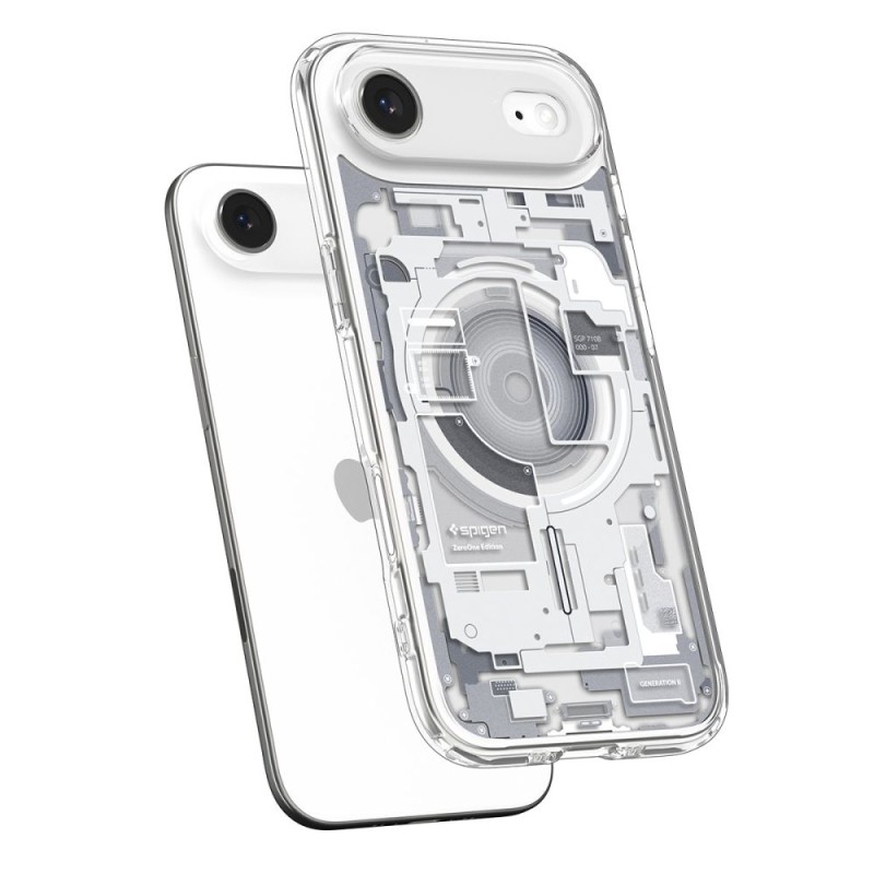 Spigen Ultra Hybrid с MagSafe за iPhone Air/Zero One (бяло) - Spigen Ultra Hybrid с MagSafe за iPhone Air/Zero One (бяло) - 8800283314502-ACS10318