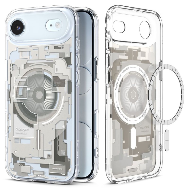 Spigen Ultra Hybrid MagSafe iPhone Air/Zero One Natural Titanium (ACS10319) - 8800283314519-ACS10319