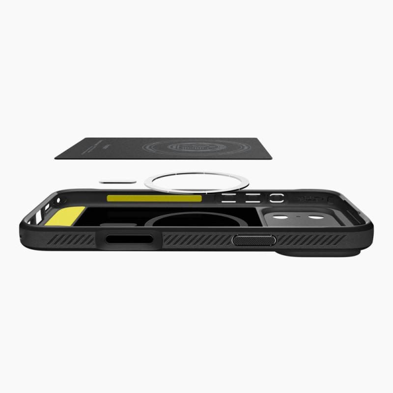 SPIGEN Rugged Armor MagSafe за iPhone 17 Pro – матово черно - SPIGEN Rugged Armor MagSafe за iPhone 17 Pro – матово черно - 8800283314618-ACS10329