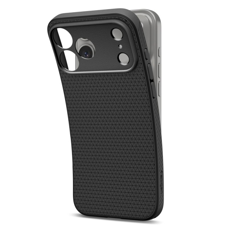 SPIGEN Liquid Air за iPhone 17 Pro, матово черно - SPIGEN Liquid Air за iPhone 17 Pro, матово черно - 8800283314632-ACS10331