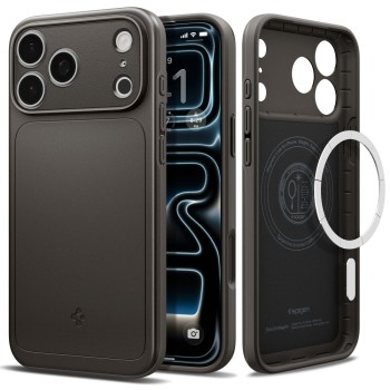 Spigen Thin Fit Mag MagSafe iPhone 17 Pro Gunmetal (ACS10341) Spigen Thin Fit Mag MagSafe iPhone 17 Pro Gunmetal (ACS10341)