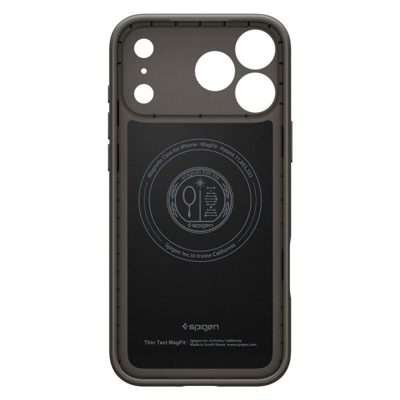 Spigen Thin Fit Mag MagSafe iPhone 17 Pro Gunmetal (ACS10341) - 8800283314731-ACS10341