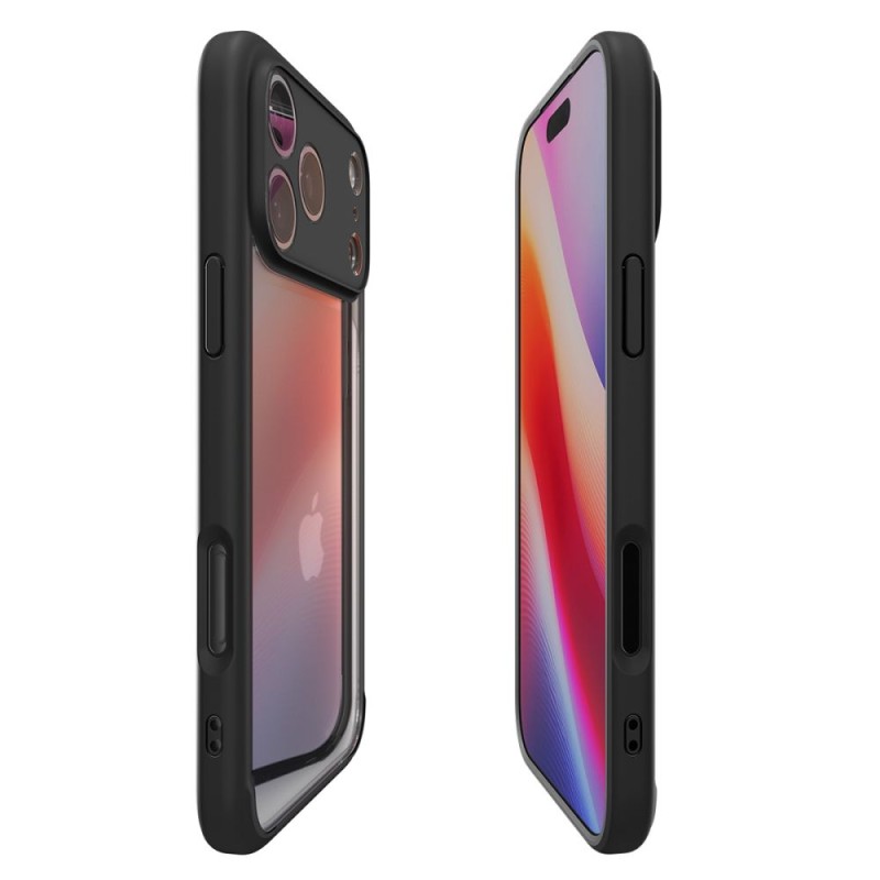 SPIGEN ULTRA HYBRID за iPhone 17 Pro – матово черно - SPIGEN ULTRA HYBRID за iPhone 17 Pro – матово черно - 8800283314755-ACS10343