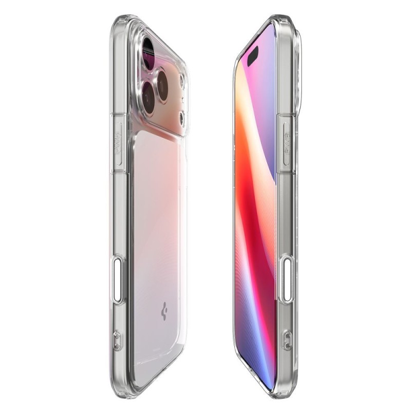 SPIGEN ULTRA HYBRID „T” MagSafe iPhone 17 Pro Glossy White (ACS10344) - SPIGEN ULTRA HYBRID „T” MagSafe iPhone 17 Pro Glossy White (ACS10344) - 8800283314762-ACS10344