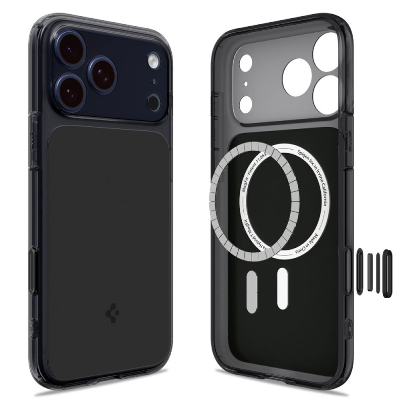 SPIGEN ULTRA HYBRID „T” MagSafe iPhone 17 Pro Matte Black (ACS10345) - 8800283314779-ACS10345